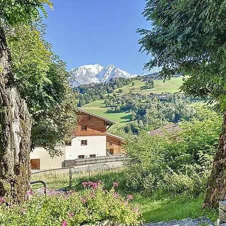 Bel Au Centre De Avec Jardin, Balcon, Wifi Et Parking A 300m Des Commerces - Fr-1-560-52 * Combloux